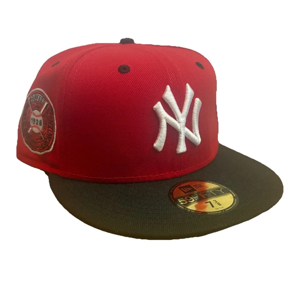 New Era New York Yankees 1928 World Series 59FIFTY Fitted Hat Cap Size 7 3/8